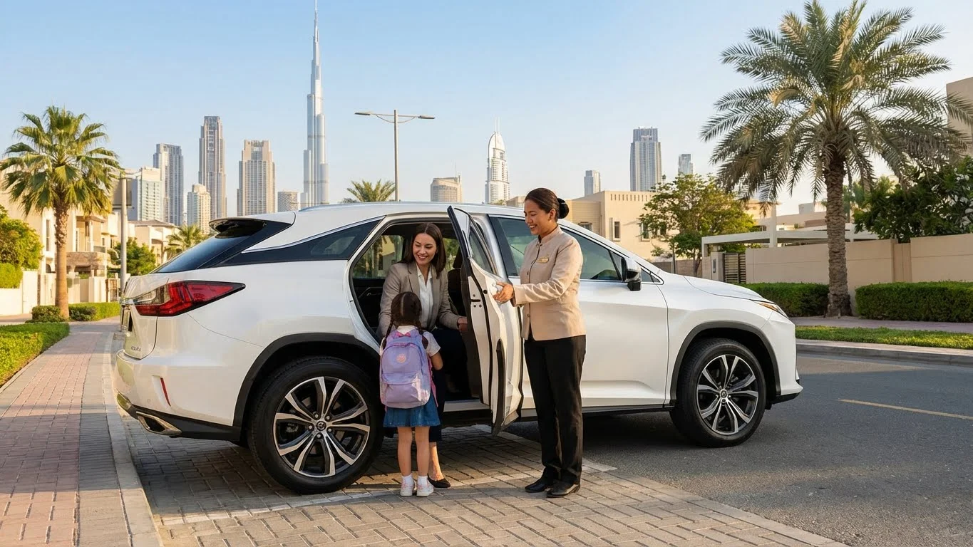 Working Women Single Mothers car lift dubai