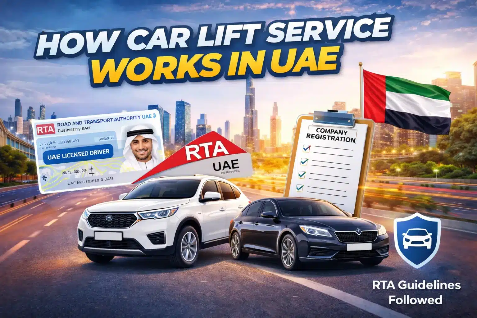 How Car Lift Service Works in UAE
