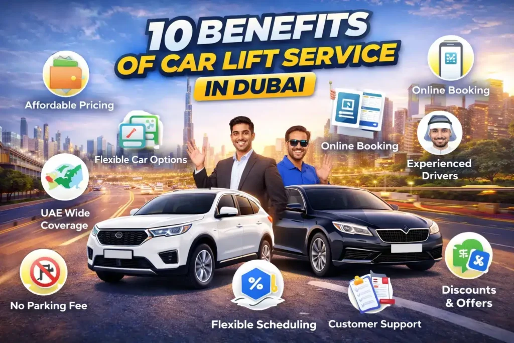10 Benefits of Car Lift Service in Dubai | Car lift Dubai