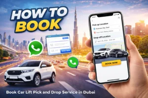 How to Book Car Lift Pick and Drop Service in Dubai
